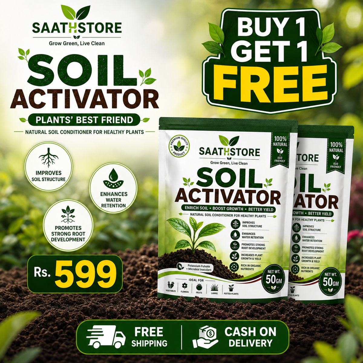 Soil Activator by SaathStore