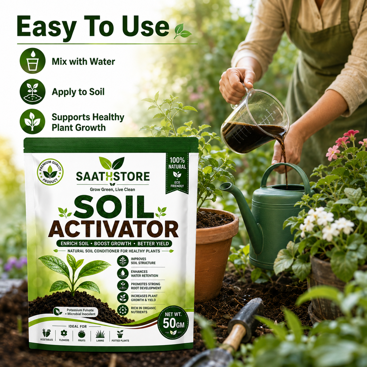 Soil Activator by SaathStore