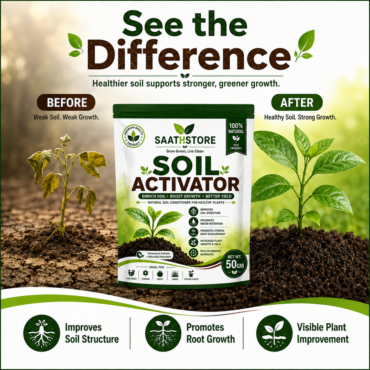 Soil Activator by SaathStore