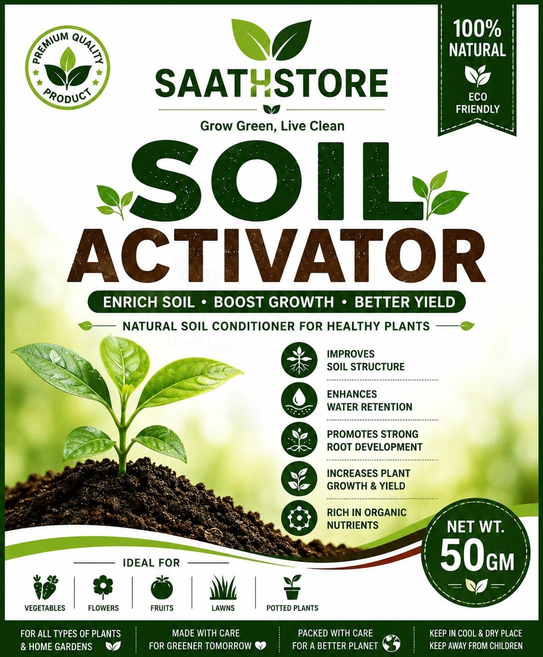 Soil Activator by SaathStore