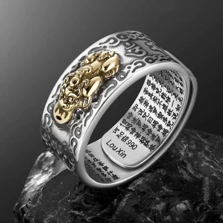 Feng Shui Pixiu Wealth & Protection Ring