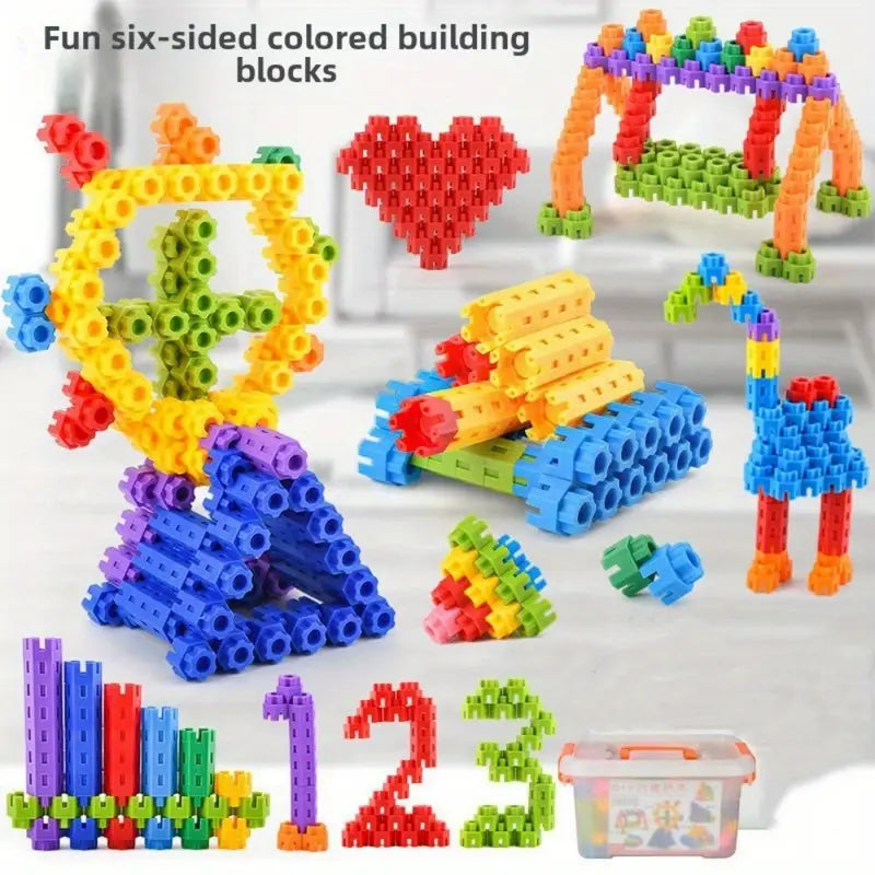 Special Offer: Buy 25 Hexagonal Building Blocks, Get 25 Free! Boost Your Child’s Brain Development and Coordination with This Fun, Educational Puzzle Toy