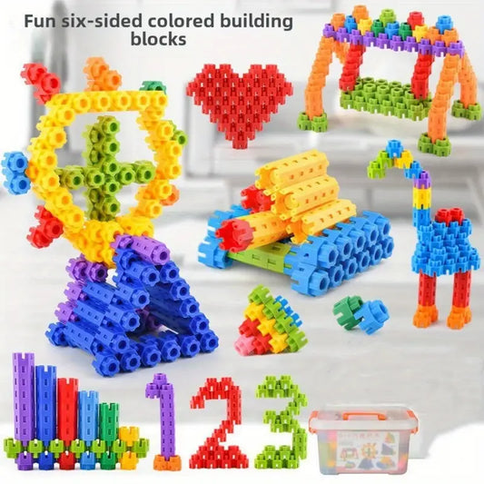 Special Offer: Buy 25 Hexagonal Building Blocks, Get 25 Free! Boost Your Child’s Brain Development and Coordination with This Fun, Educational Puzzle Toy