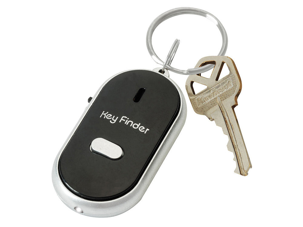 Whistle key fob with led light up key finder
