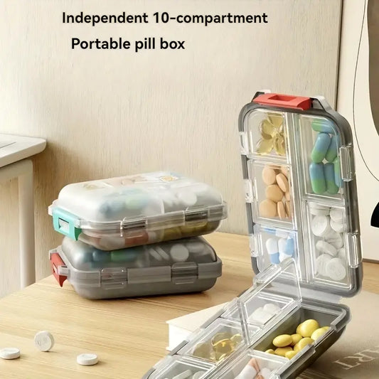 Recommended by  Doctors 7-Day Pill Organizer - Dustproof & Moisture-Proof (BUY 1 GET 1 FREE)