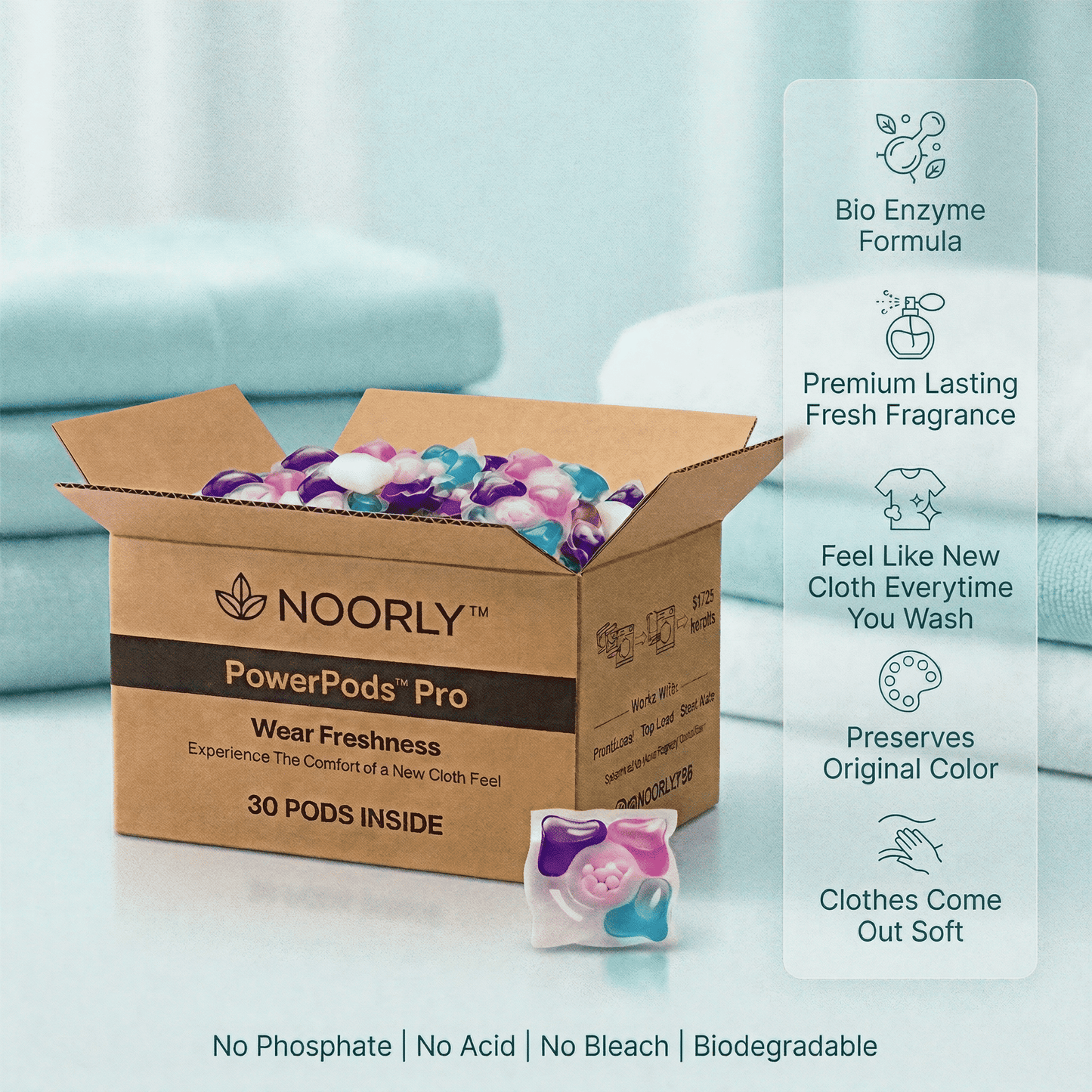 5-in-1 Laundry PowerPods Pro ( Pack of 30 )