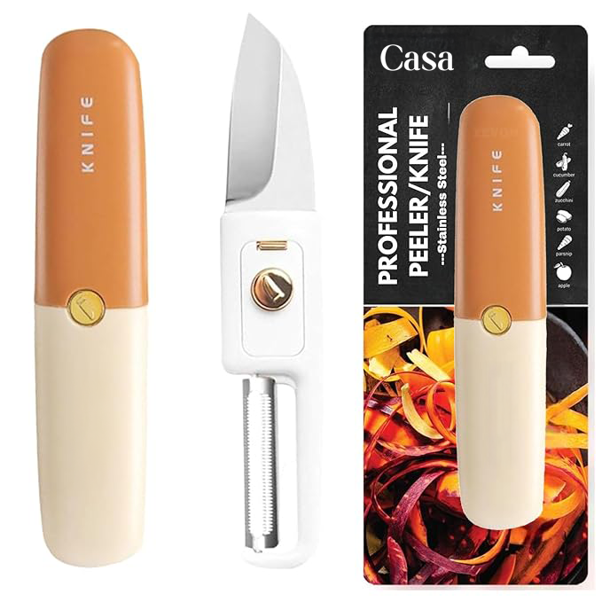 2 in 1 Peeler with Knife