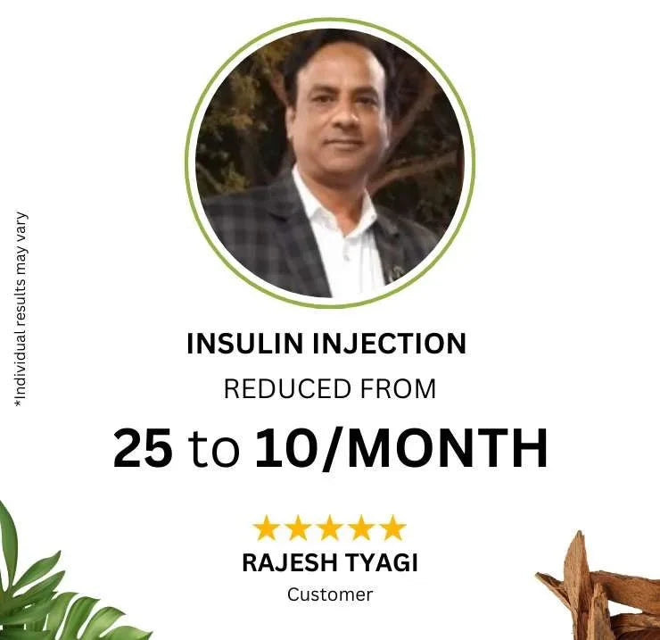 Lab Certified Vijaysar wood Sugar Control Glass – Ayurvedic Way to Manage Sugar Levels