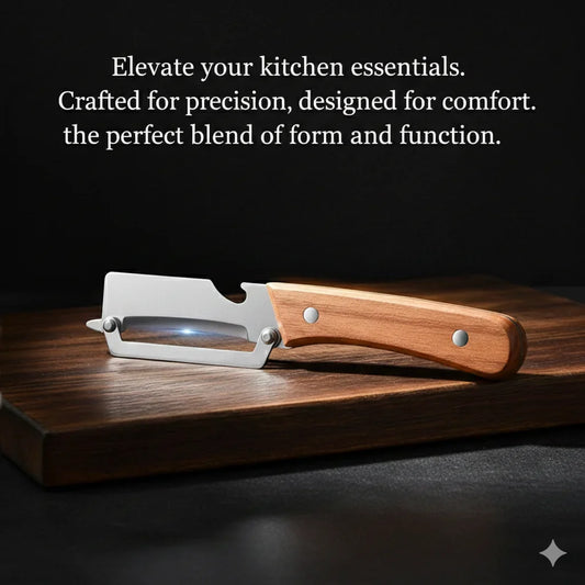 PurePeeler™ – Stainless Peeler | High-Grade Durability | Clean, Precision Peeling + Bottle Opener