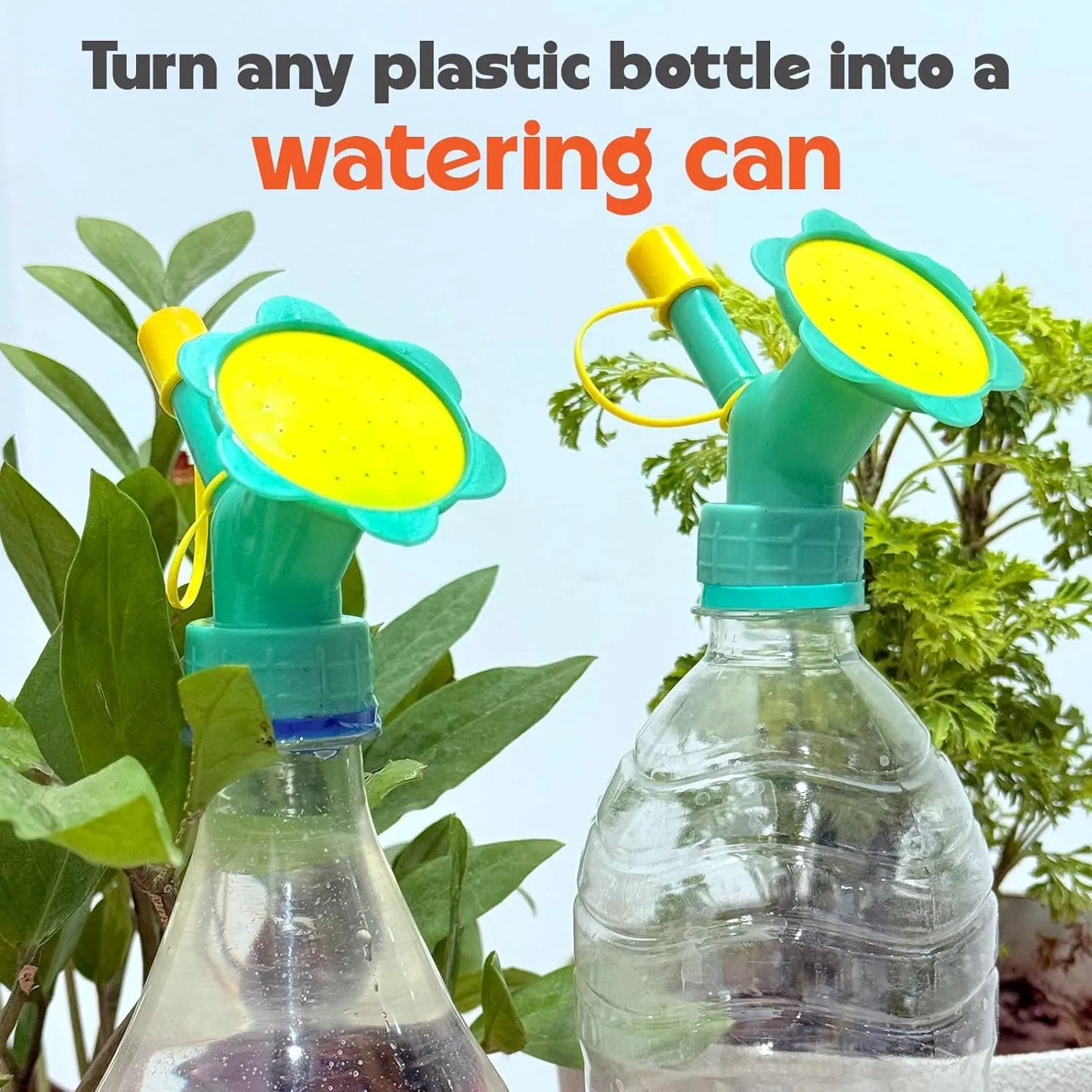 Plant Watering Bottle Sprinkler Cap | Gardening Spray Tool | Portable Watering Can Attachment